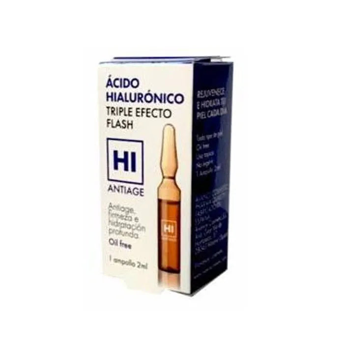 Redumodel Hi Antiage Hyaluronic Acid Ampoule Triple Flash Effect 2ml - By Mio Perfumería