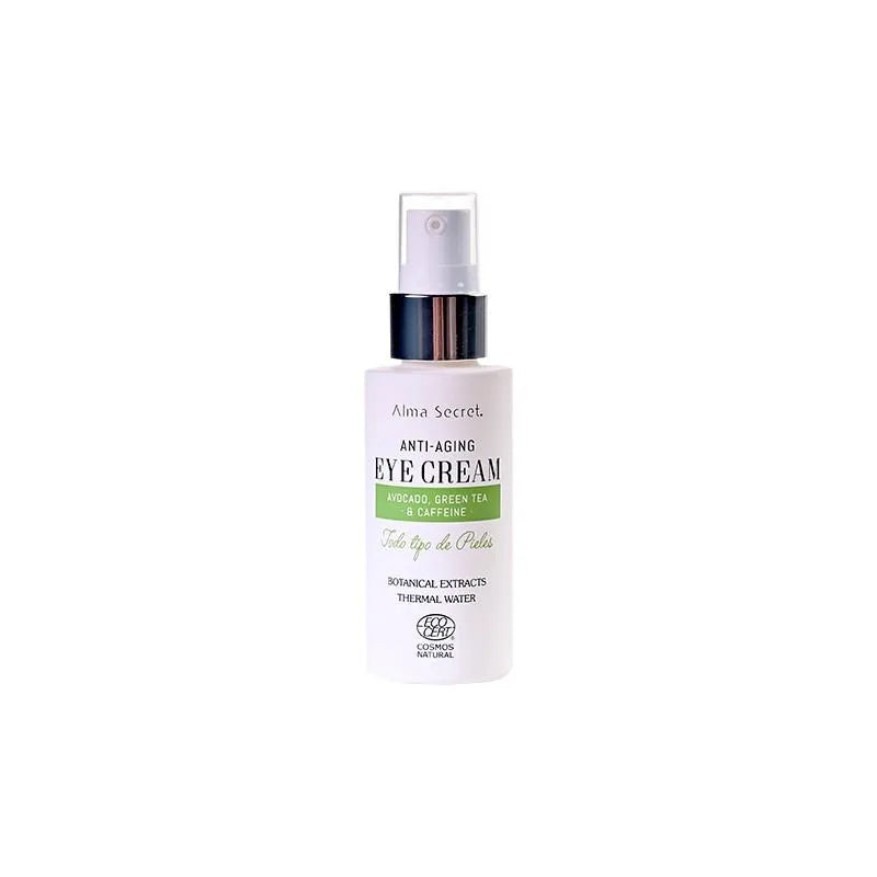 Alma Secret Eye Cream Antiedad Con Aguacate, Té Verde y Cafeína Botanica - By Mio Perfumería