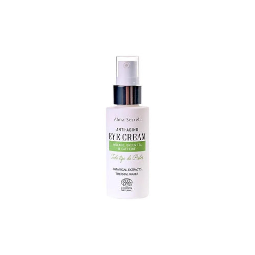 Alma Secret Eye Cream Antiedad Con Aguacate, Té Verde y Cafeína Botanica - By Mio Perfumería
