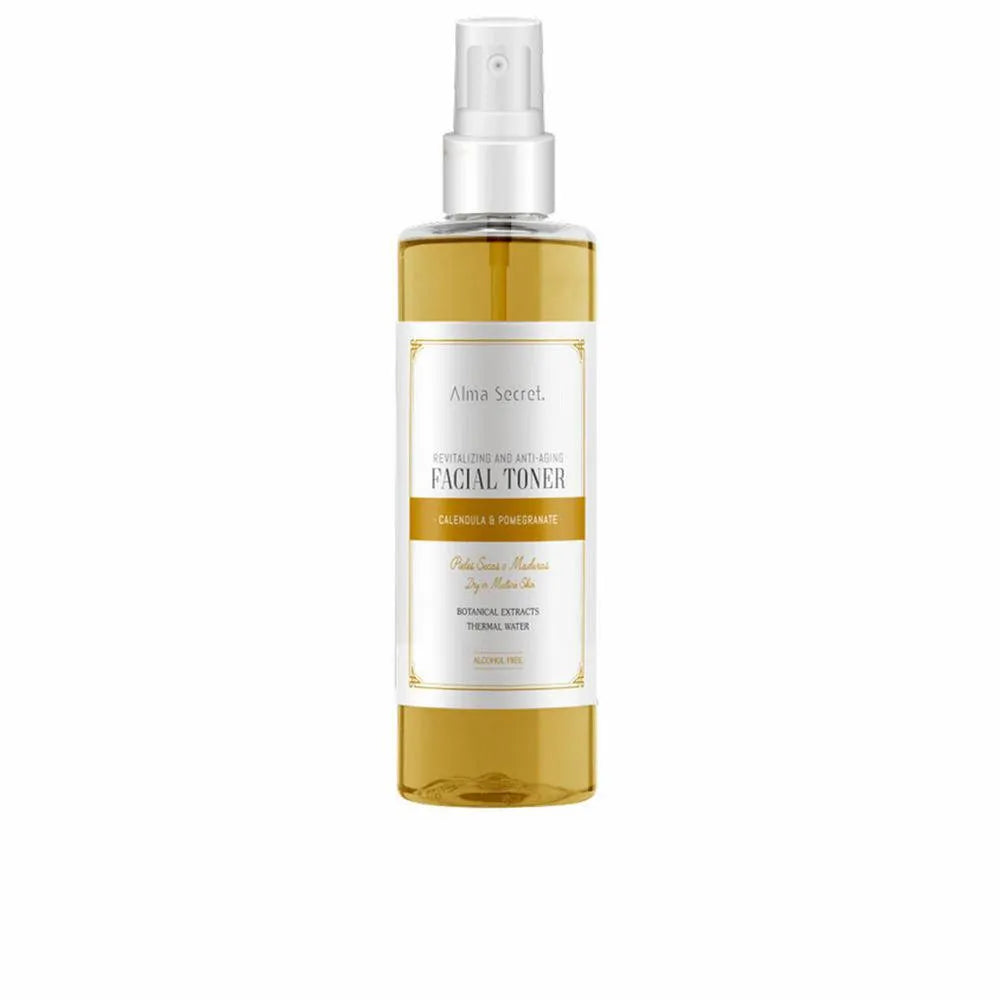 Alma Secret Facial Toner Revitalizante y Antiedad Con Caléndula y Granada 200ml - By Mio Perfumería