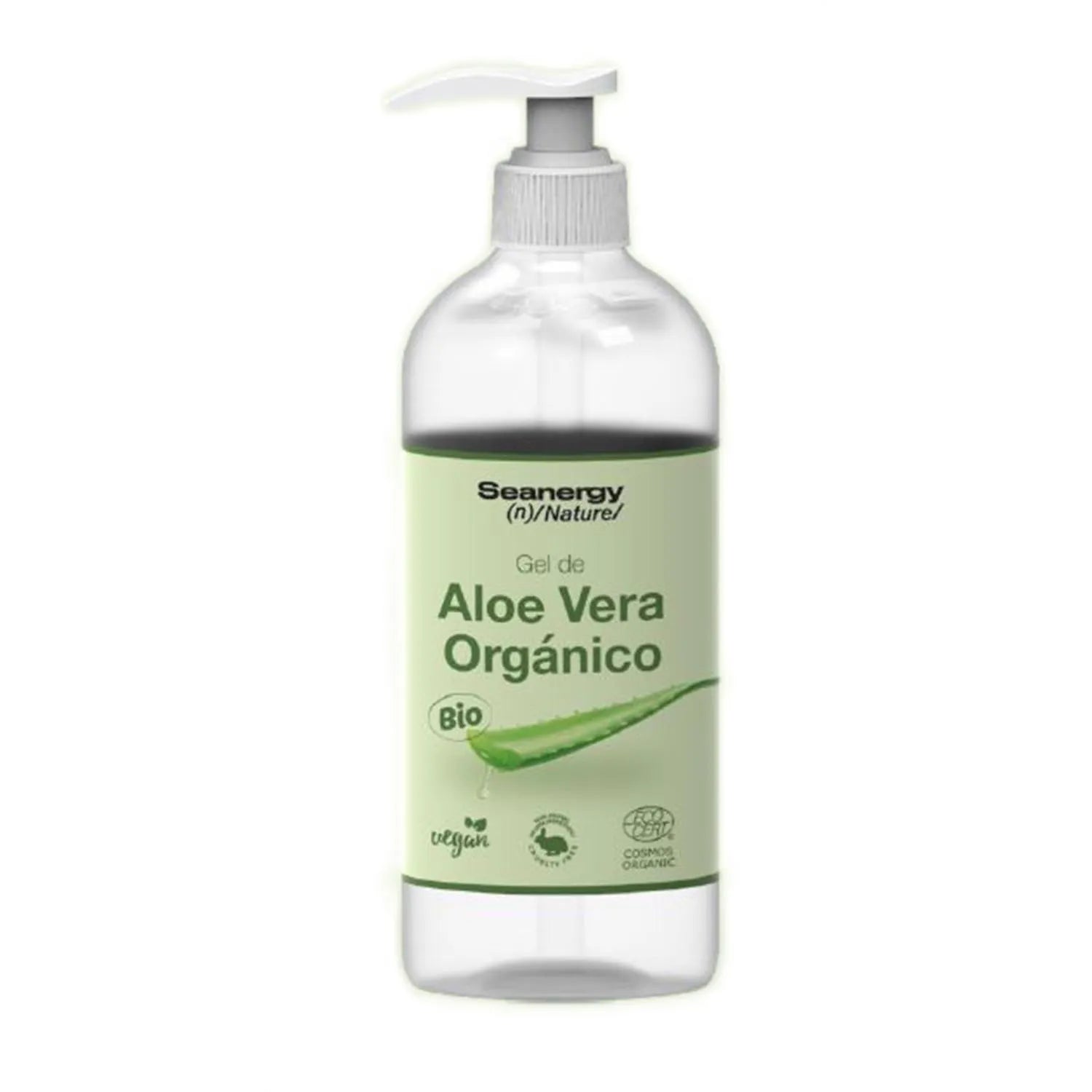 Seanergy Nature-Vegan Aloe Vera Gel-Cream Con Dosificador 500ml - By Mio Perfumería