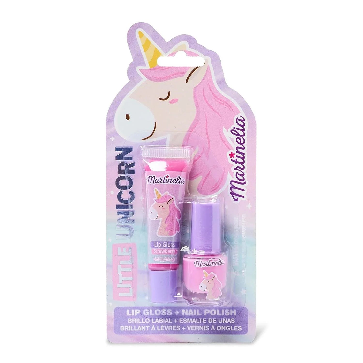 Martinelia Little Unicorn Brillo De Labios 1un Lacas De Uñas 1u - By Mio Perfumería