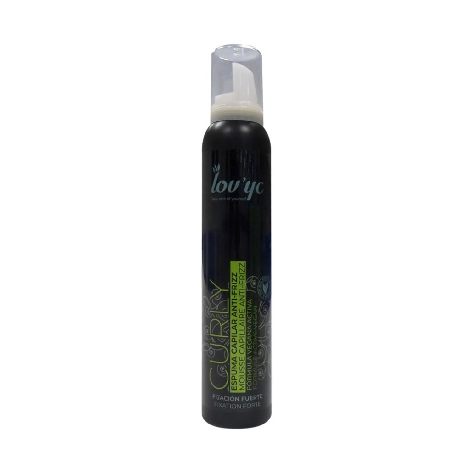 Elie Saab Lovyc Curly Espuma Capilar Anti-Frizz Formula Vegana Fijacion Fuerte 200ml - By Mio Perfumería