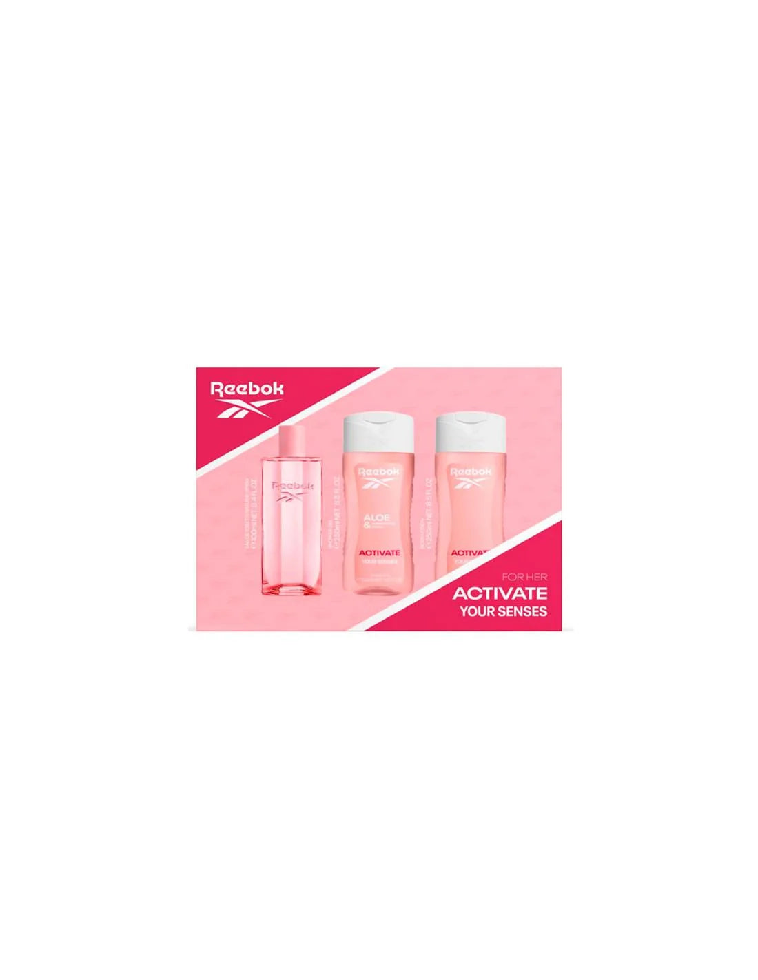 Est Reebok Activate Ella 100ml Body 250ml Gel 250ml - By Mio Perfumería