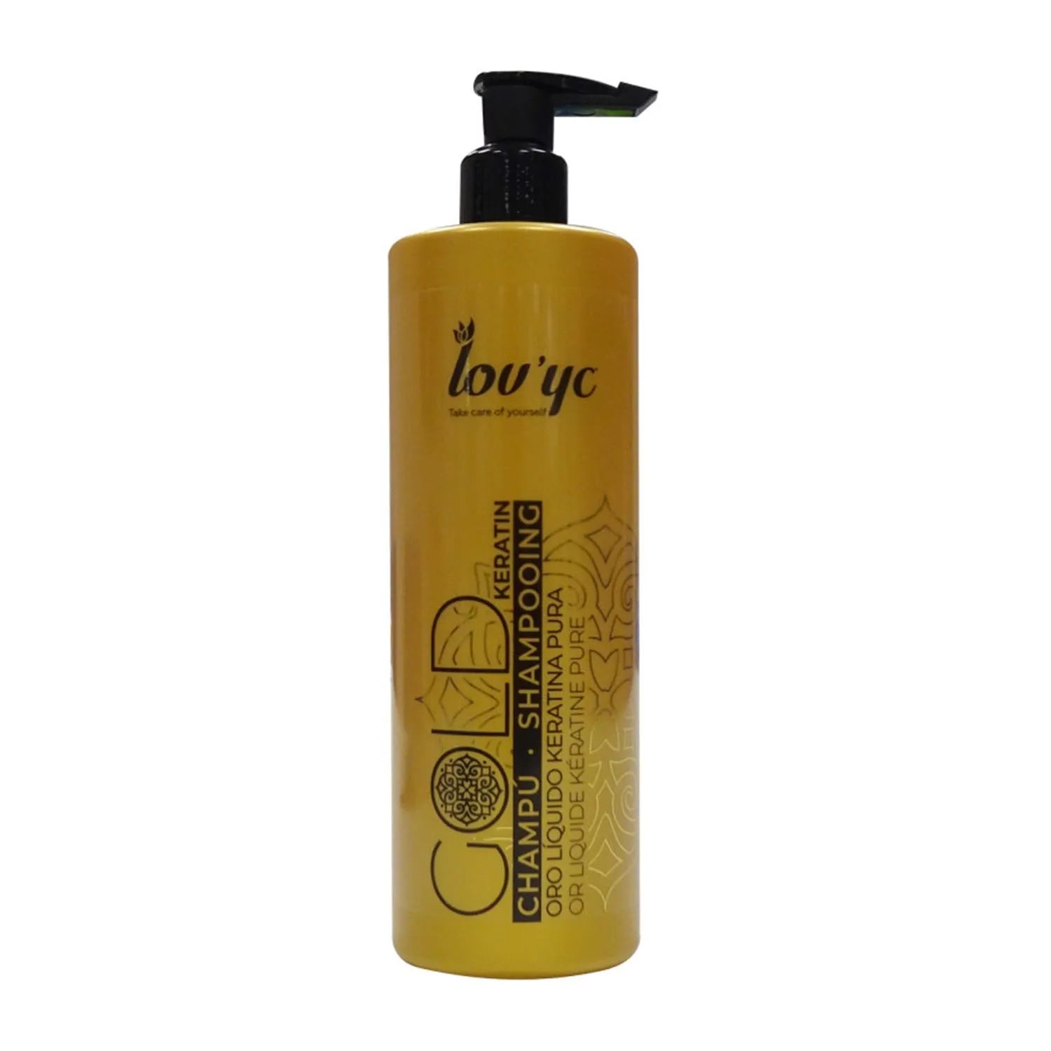 Elie Saab Lovyc Gold Keratin Champu Cabello Seco 500ml - By Mio Perfumería