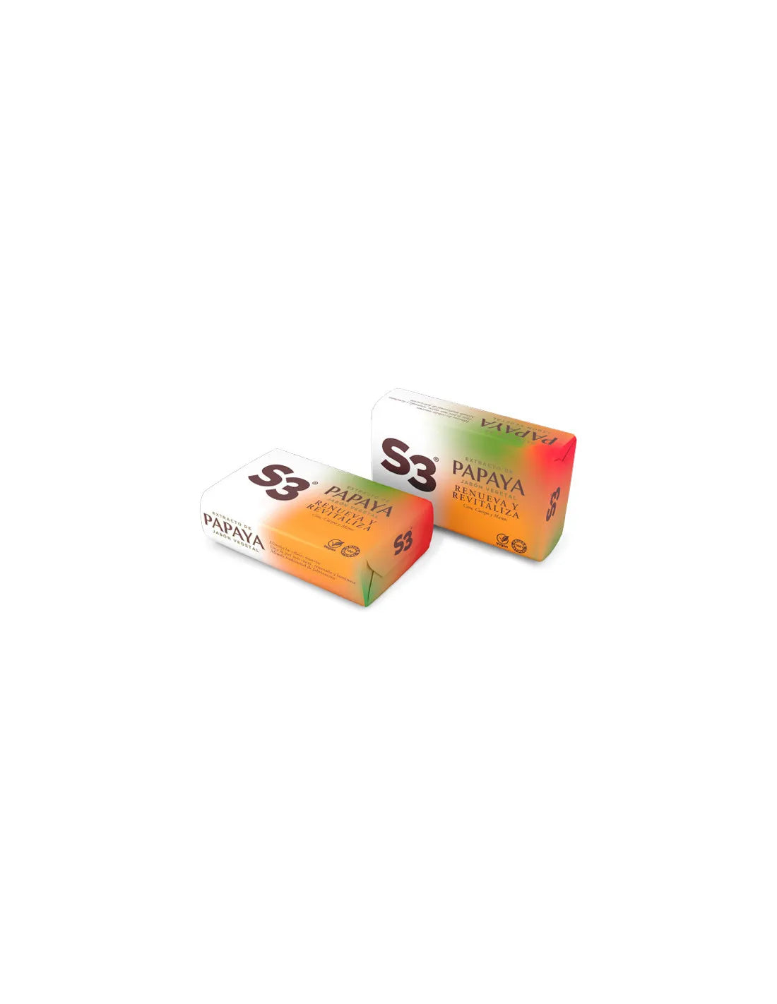 Legrain S3 Pastilla Jabon Papaya 2 X 125g - By Mio Perfumería