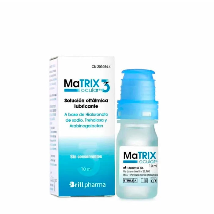 Matrix Ocular 3 Ophthalmic Drops 10ml - By Mio Perfumería