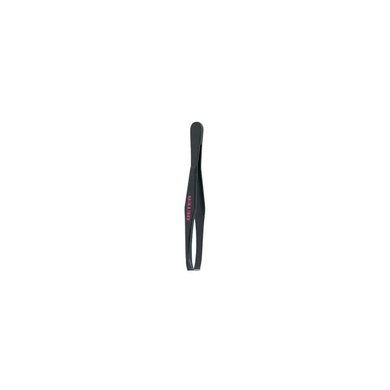Beter Straight Black Hair Removal Tweezers - By Mio Perfumería