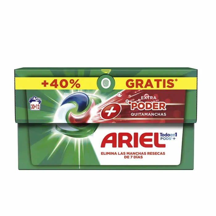 Ariel Pods Extra Stain Removal Power 3-in-1 Detergent 42 Capsules - By Mio Perfumería
