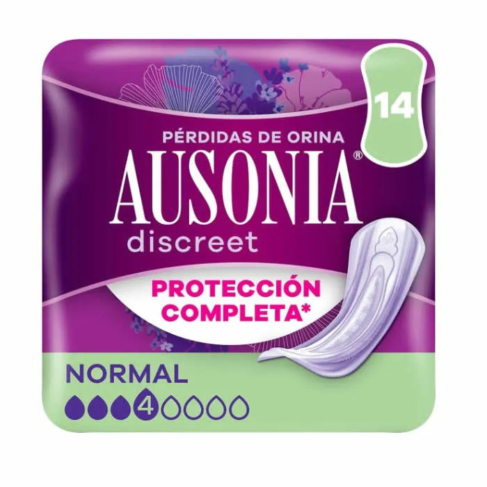 Ausonia Discreet Urinary Incontinence Normal 14 Units - By Mio Perfumería