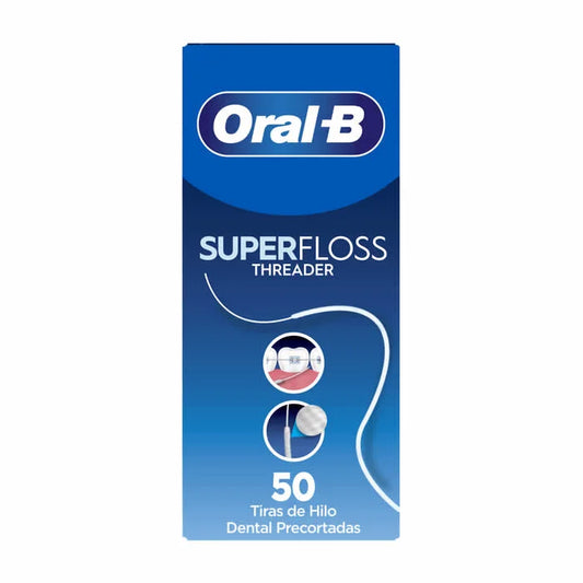 Oral-B Superfloss 50 Pre Cut Dental Floss Strands
