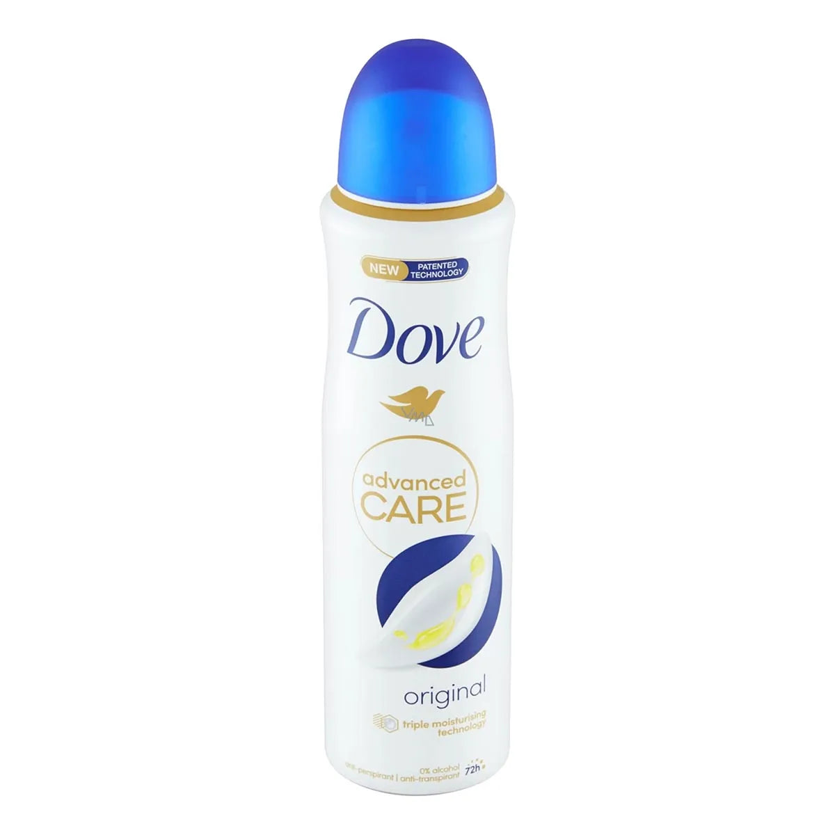 Dove Original Spray 0 Alcohol Anti-Transpirant 150ml Spray - By Mio Perfumería