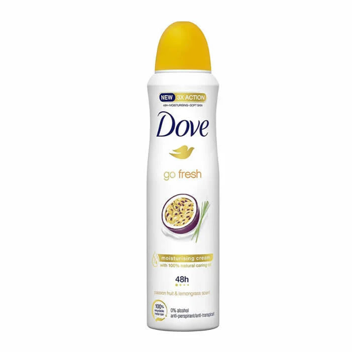 Dove Go Fresh Passion Fruit Deodorant Spray 200ml - By Mio Perfumería