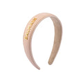 Balmain Genuine Leather Headband - By Mio Perfumería
