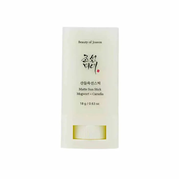 Beauty Of Joseon Matte Sun Stick Mugwort+Camelia (SPF 50+ PA++++) 18g - By Mio Perfumería