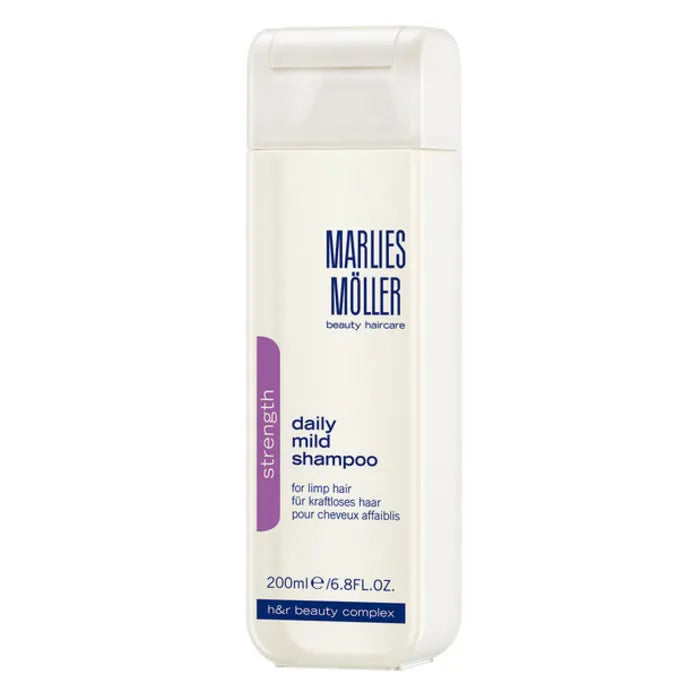 Marlies Moller Strength Daily Mid Shampoo 200ml - By Mio Perfumería